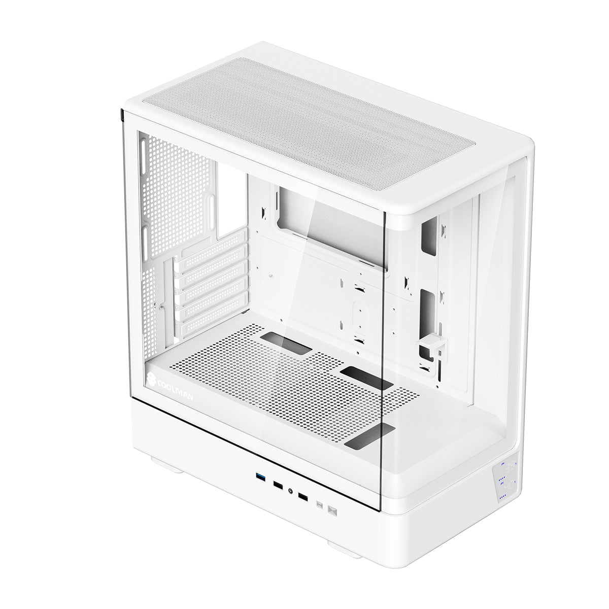 Coolman Astra M-ATX PC Case with Digital Screen Display