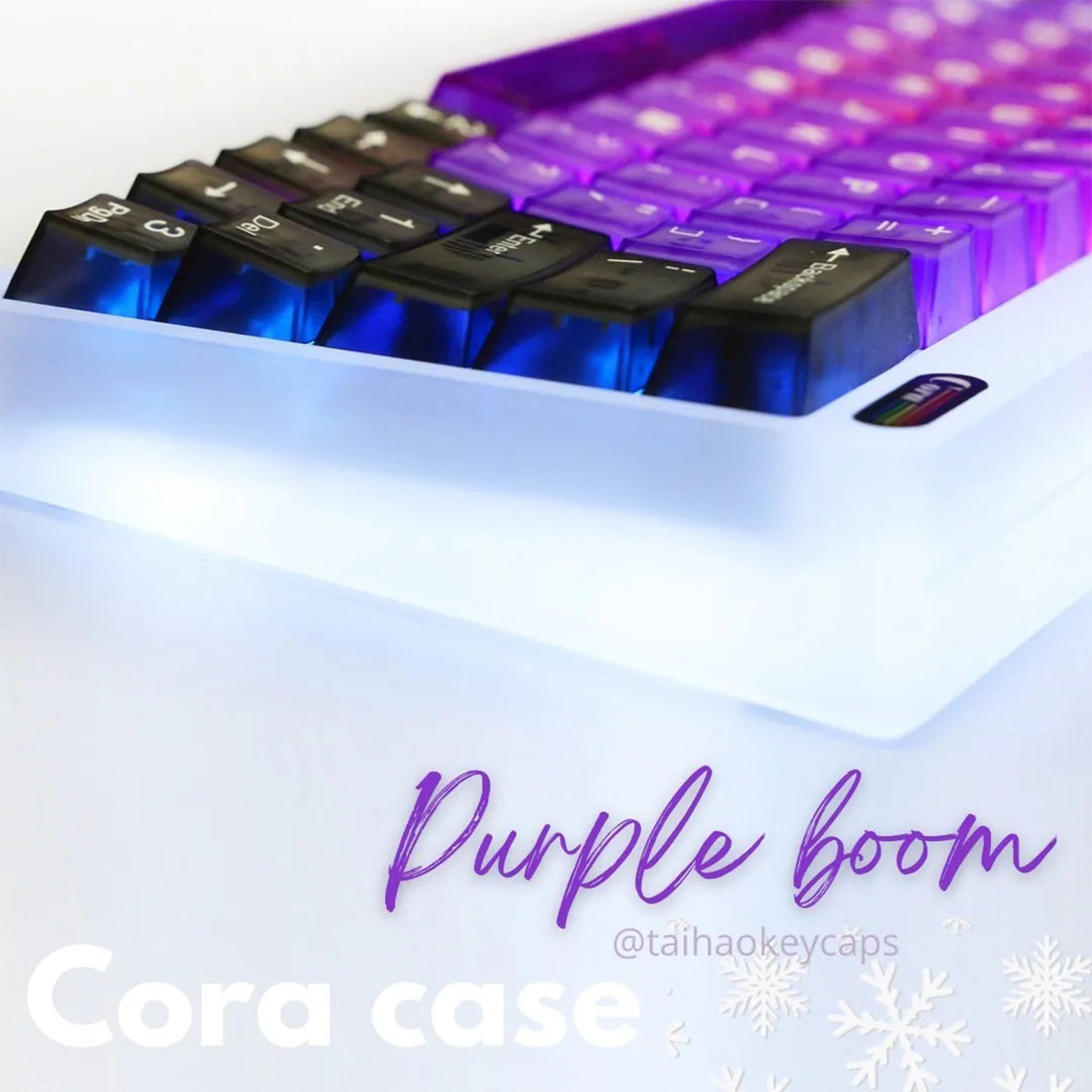 Taihao Double Shot ABS-Cubic Profile Keycaps Set For Cherry MX Switch (152-Keys)