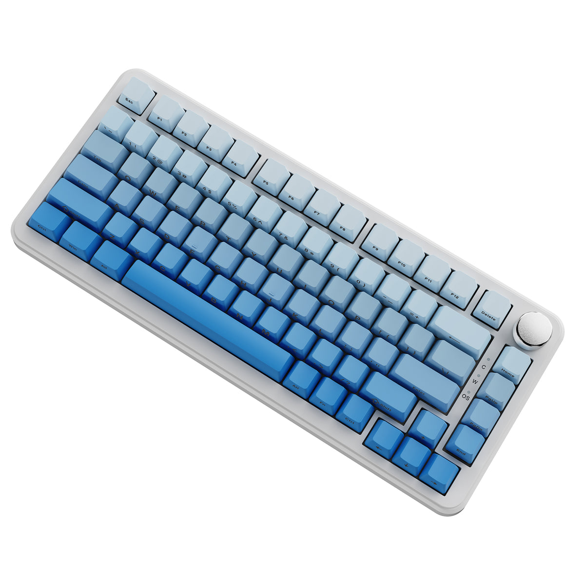 Ajazz AK820 Max RGB Tri-Mode 75% 82-Keys Gasket-mounted Hot Swappable Mechanical Keyboard