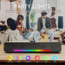 Onikuma L16 RGB Portable Soundbar Bluetooth Speaker (Black)
