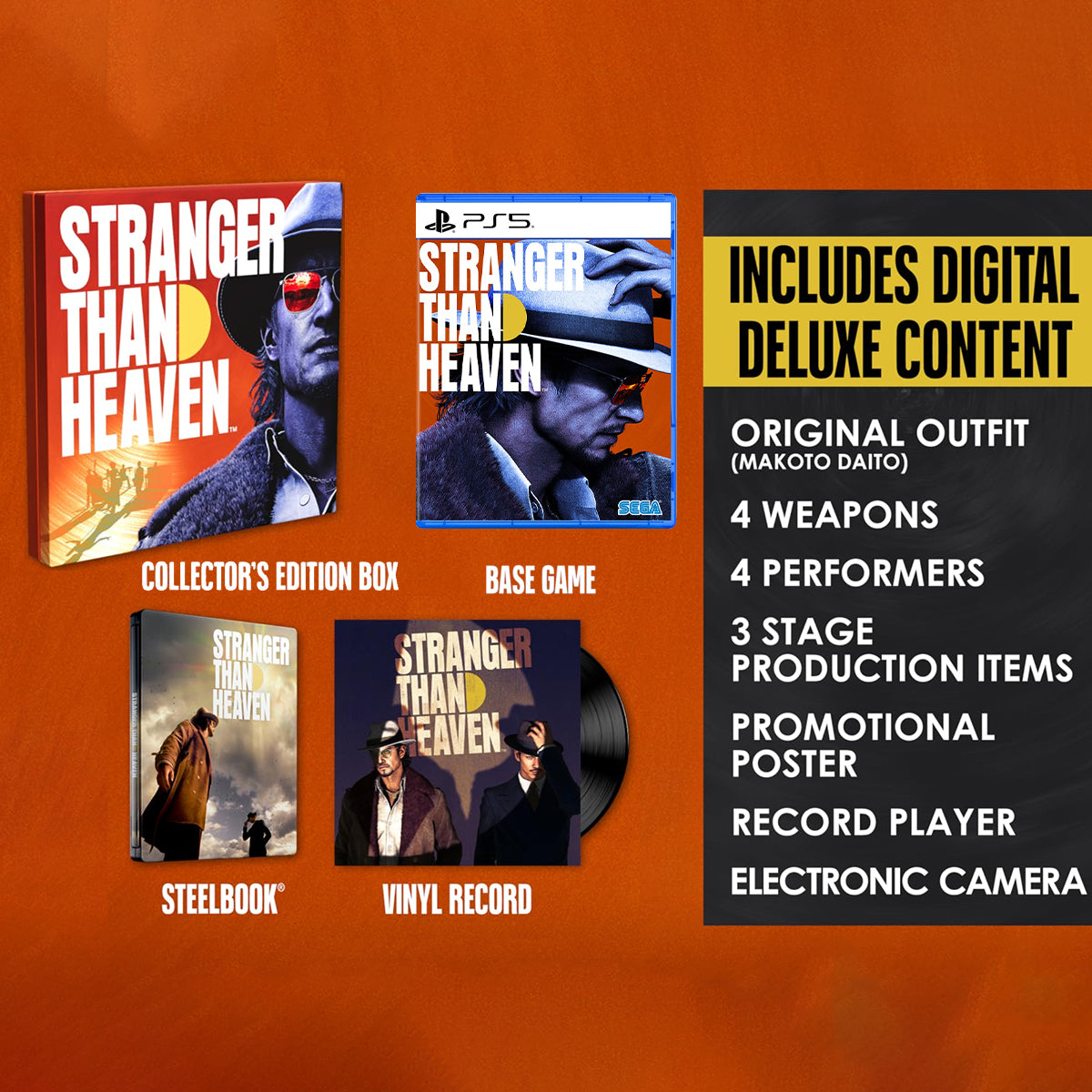 PS5 Stranger Than Heaven Collector Edition