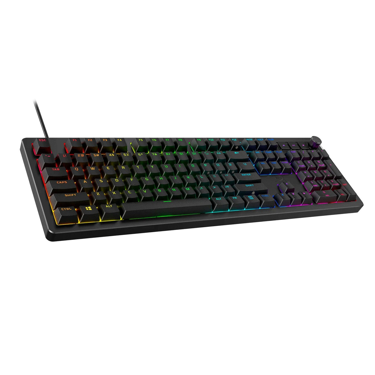HyperX Alloy Rise Full-Size RGB Mechanical Gaming Keyboard Black (Red Linear Switch)