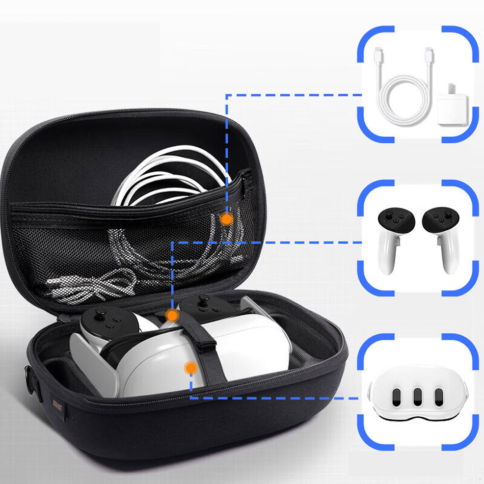 IINE Storage Bag For Meta Quest 3 (Black) (L885)