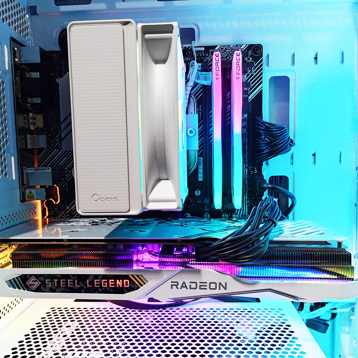 Alpha Gamma C50 White Desktop Gaming PC | DataBlitz