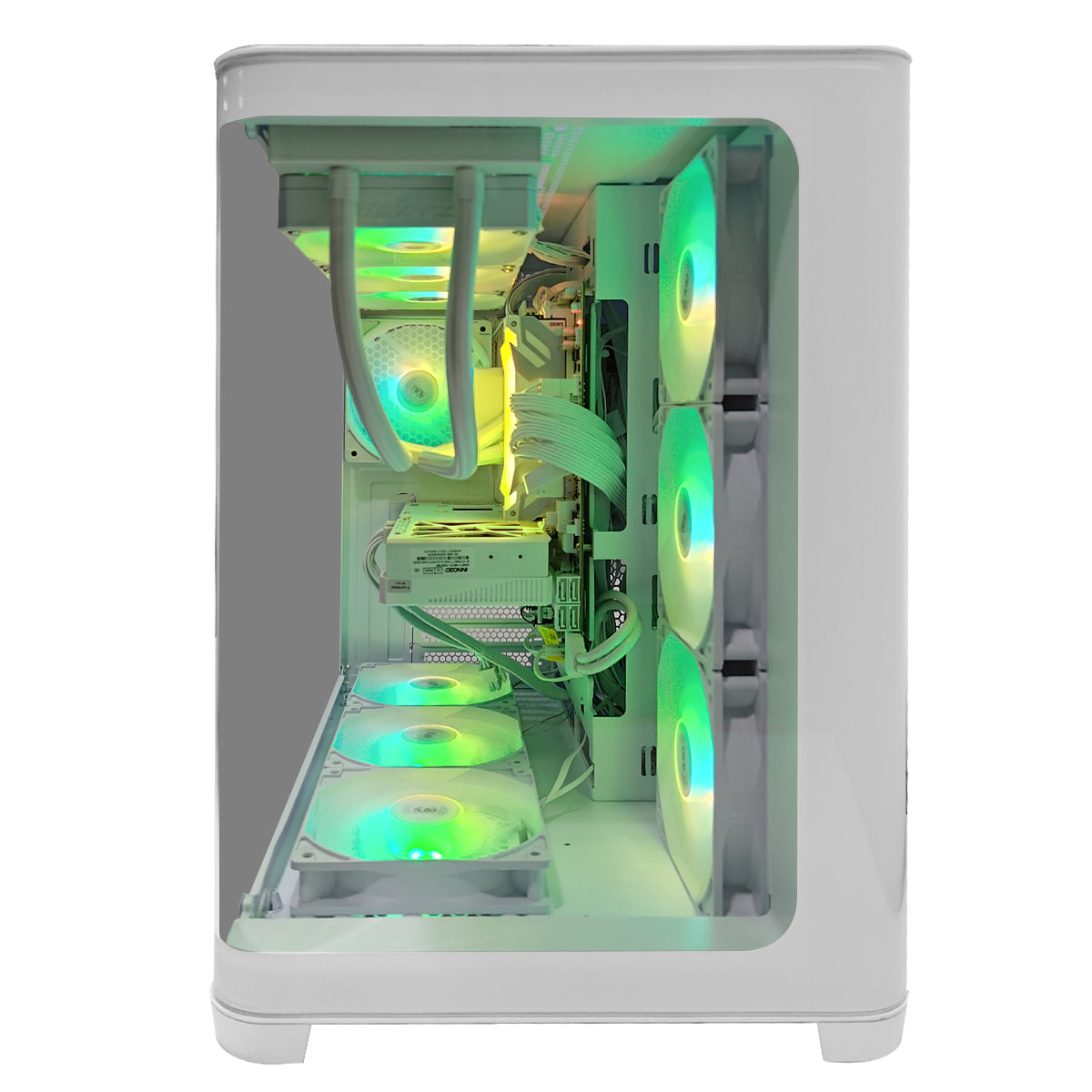 Powered by Gigabyte FrostByte Desktop Gaming PC | AMD Ryzen 7 7800X3D | 32GB RAM | 1TB SSD | RTX 5060 TI | Windows 11 Pro