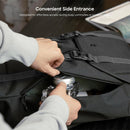 Tomtoc VintPack-TA1 15.6" 22L Flap Laptop Backpack (Dark) (TA1M1D2)