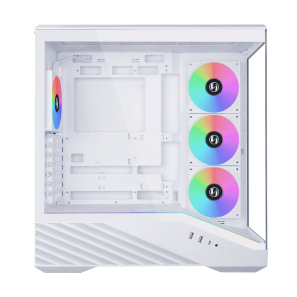 Lian Li Vector V100R Mid-Tower Case (Black, White)