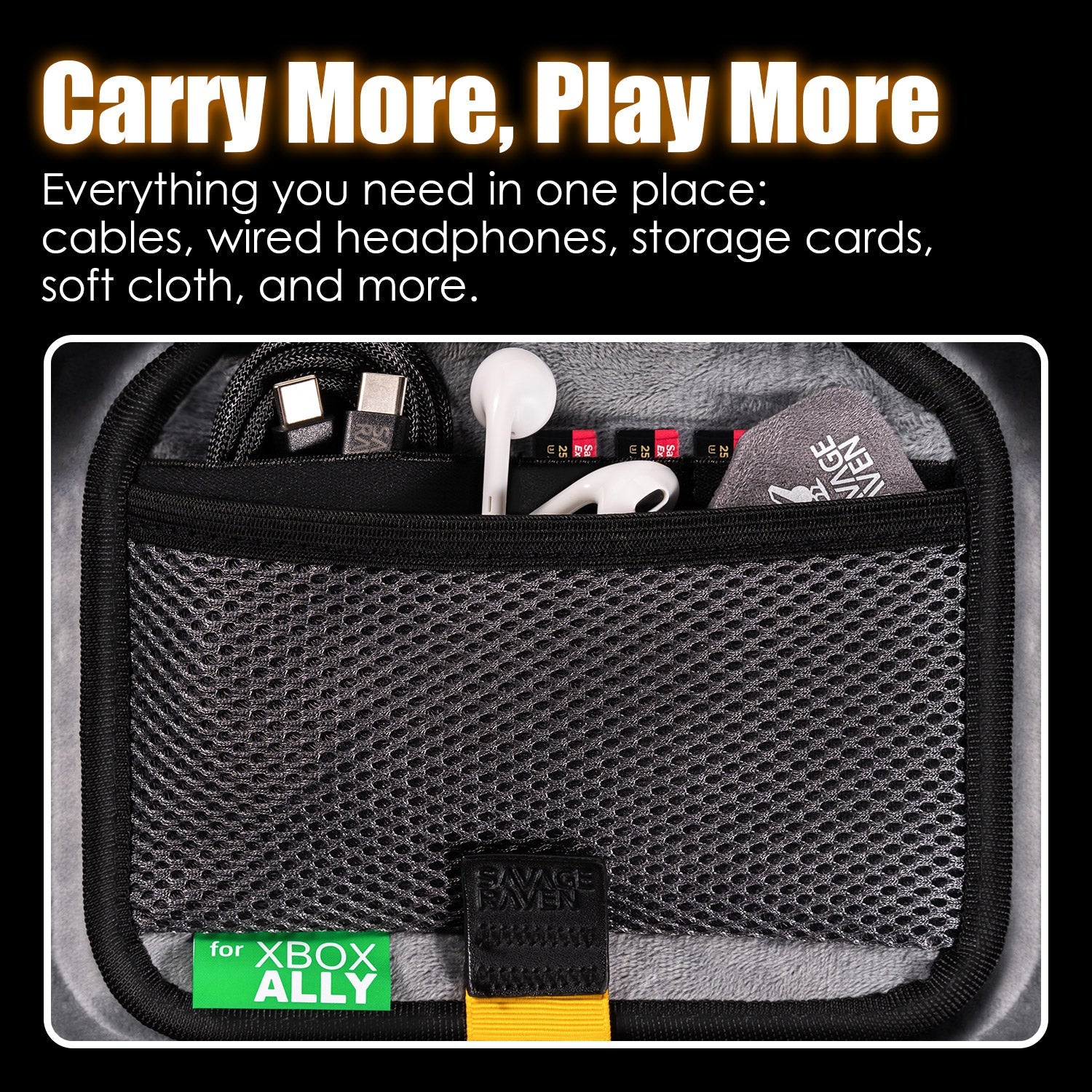 Skull & Co. Carrying Case for ROG Xbox Ally (Black) (XBEDC-BK)