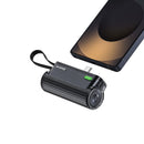 Sharge Flow Mini 2 5000mAH 22.5W Power Bank with Built-in USB-C Cable & USB-C to USB-C + USB-C to Lightning Connector | DataBlitz