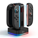 4-in-1 Square RGB Charging Station for Nintendo Switch 2 Joy-Pad