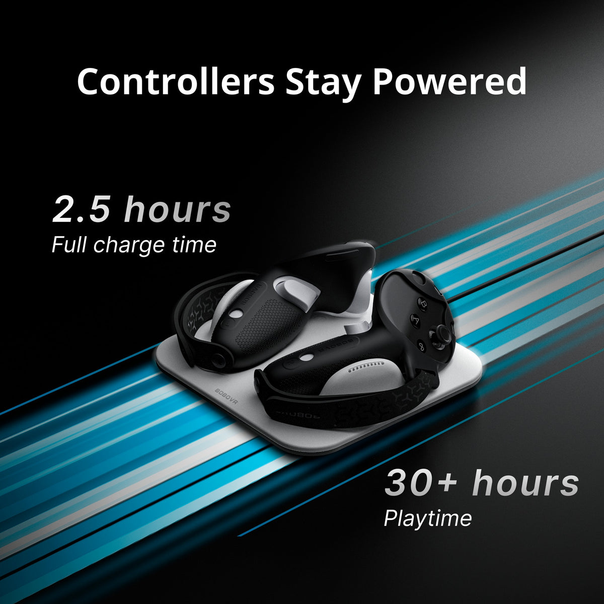 BoboVR CD3 Controller Charging Combo for Meta Quest 3/3S