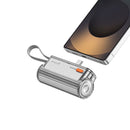 Sharge Flow Mini 2 5000mAH 22.5W Power Bank with Built-in USB-C Cable & USB-C to USB-C + USB-C to Lightning Connector | DataBlitz