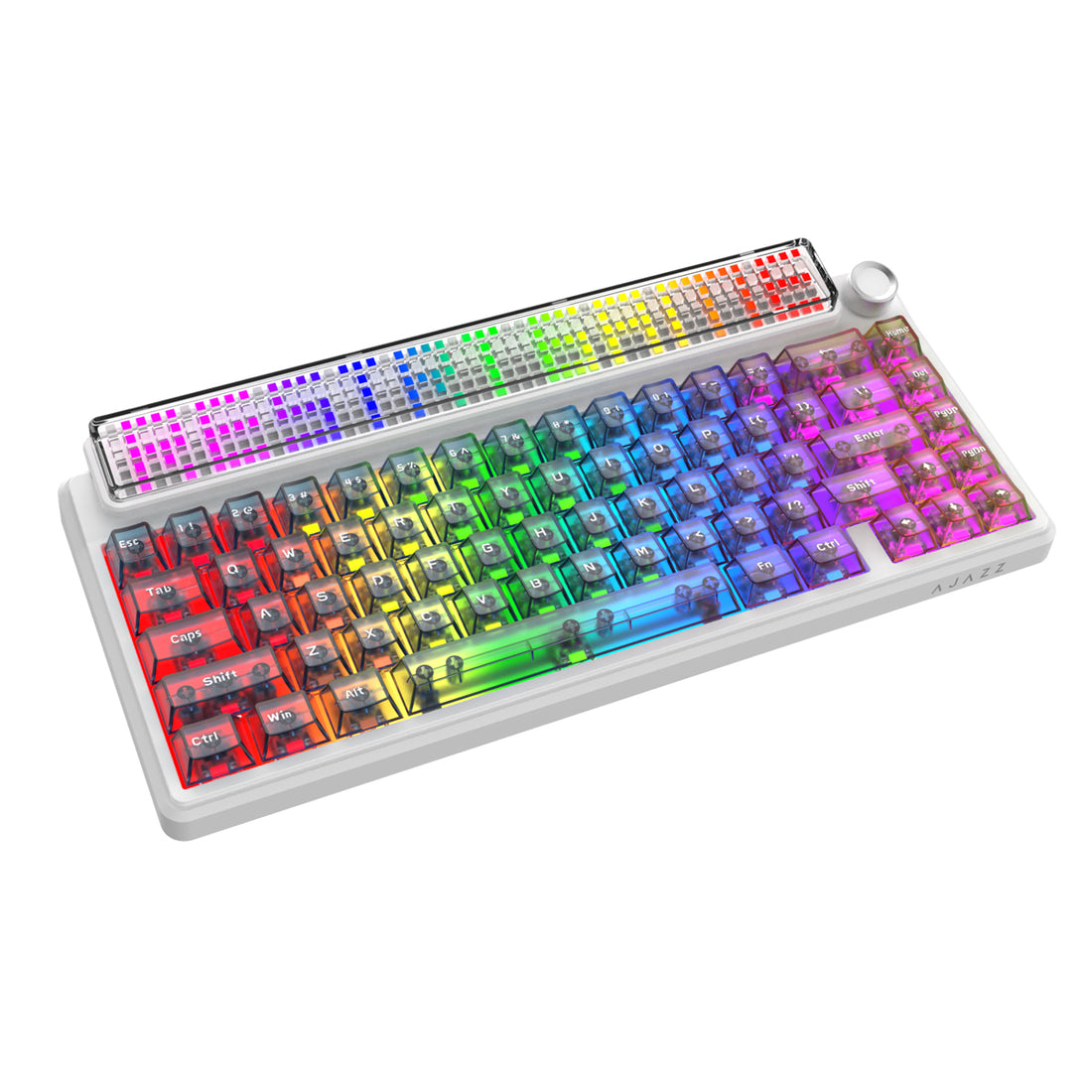 Ajazz Pixel68 Dot Matrix Large Screen RGB Tri-Mode Mechanical Keyboard