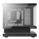 DarkFlash Floatron F1 Art Ultra TG Panel M-ATX PC Case (Black)