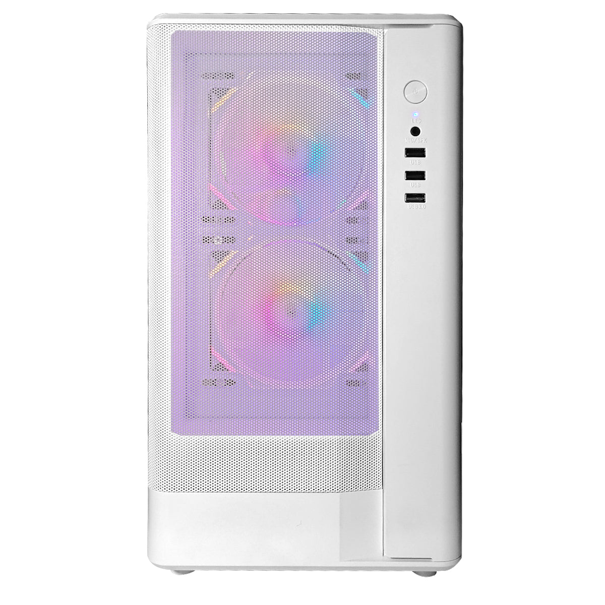 Alpha DB330M Mesh White Desktop Gaming PC | DataBlitz