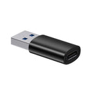 Baseus Ingenuity Series Mini OTG Adapter USB3.1 to Type-C (Black) (ZJJQ000101)
