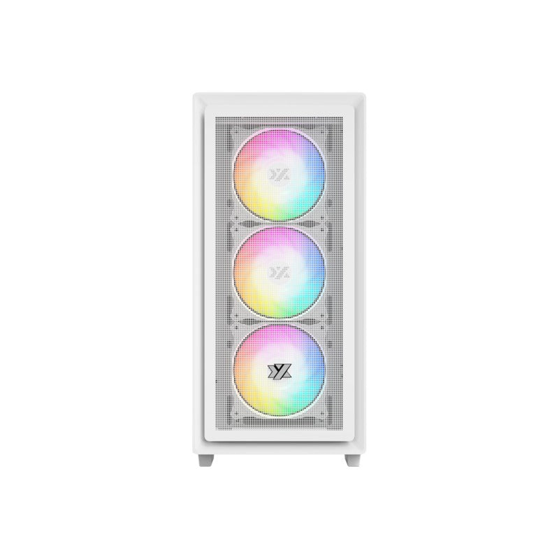 XYZ Airone 100 X Mesh ATX PC Case with 6 Pre-installed 120mm ARGB Fans | DataBlitz
