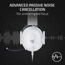 Razer BlackShark V2 X Multi-Platform Wired Esports Headset (Special White)