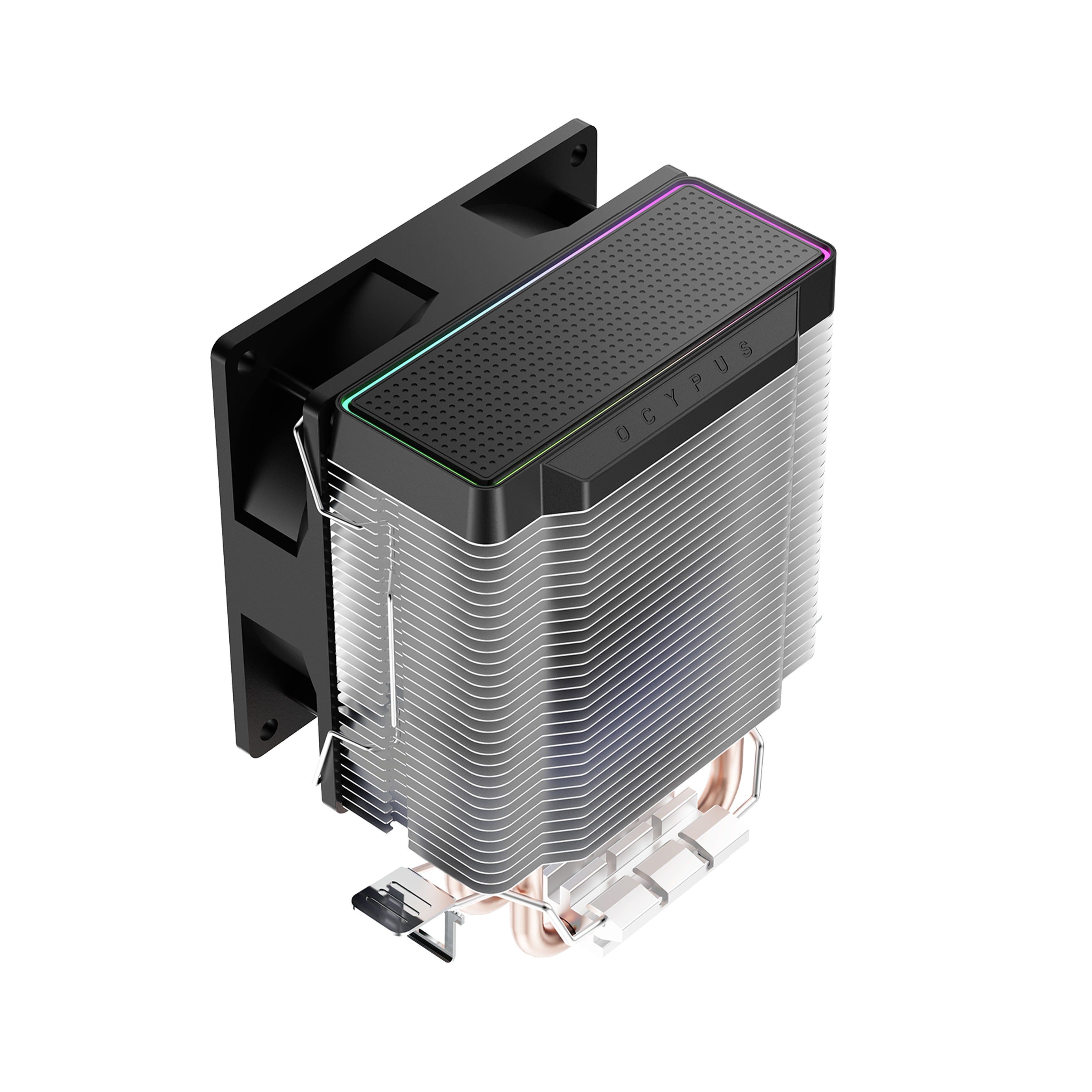 Ocypus Gamma A20 ARGB Dual Heat Pipes, 92mm Fan Small-Tower Air Cooler with ARGB Lighting
