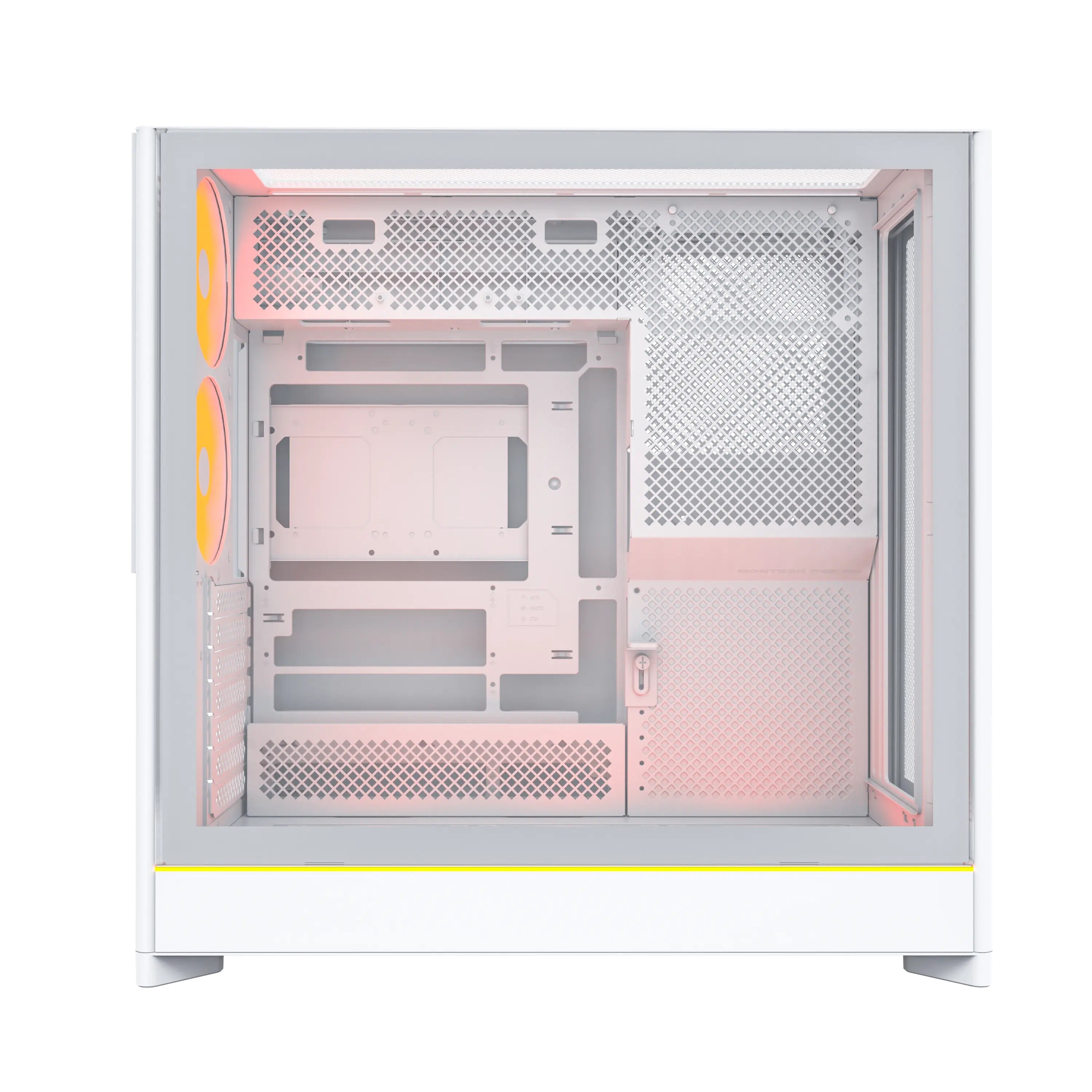 Montech HS01 Pro ATX Mid-Tower Mesh Front & TG Side Panel PC Case | DataBlitz