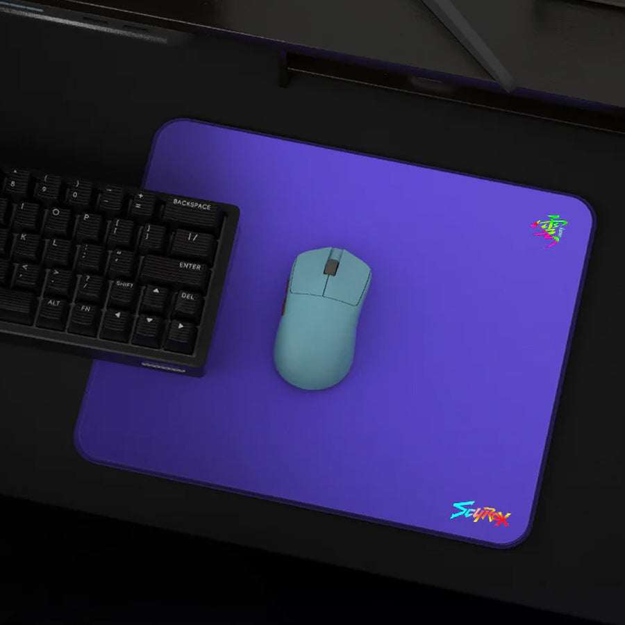 Scyrox Kumo Gaming Mouse Pad 490mm x 420mm x 4mm (Purple)