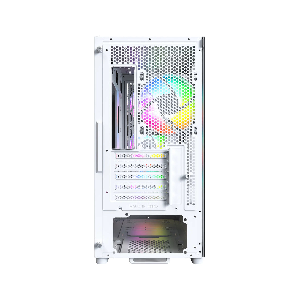 Montech X5M mATX Mid-Tower Carbon Fiber Print TG Side Panel & Mesh Front PC Case | DataBlitz