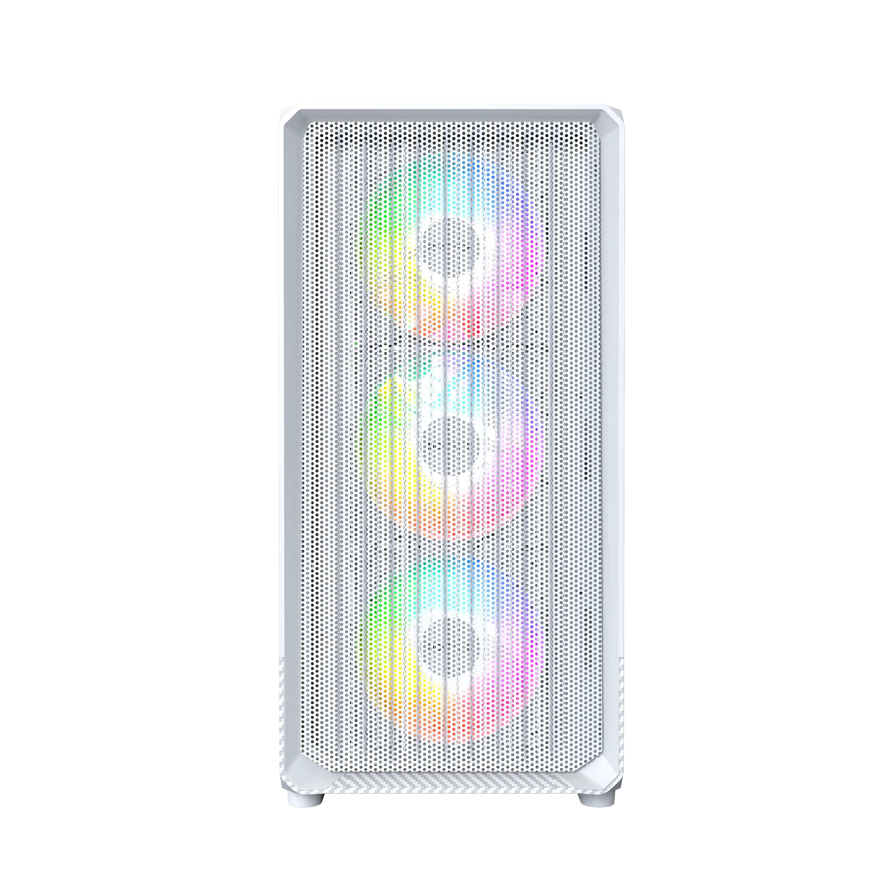 Montech X5M mATX Mid-Tower Carbon Fiber Print TG Side Panel & Mesh Front PC Case | DataBlitz
