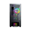 Montech X5M mATX Mid-Tower Carbon Fiber Print TG Side Panel & Mesh Front PC Case | DataBlitz