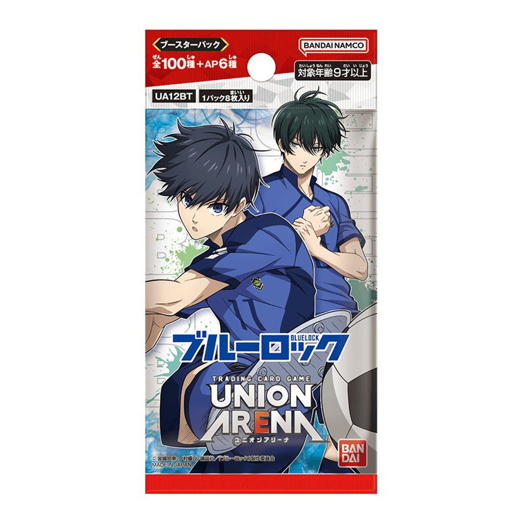 Union Arena Trading Card Game Booster Pack (Blue Lock)