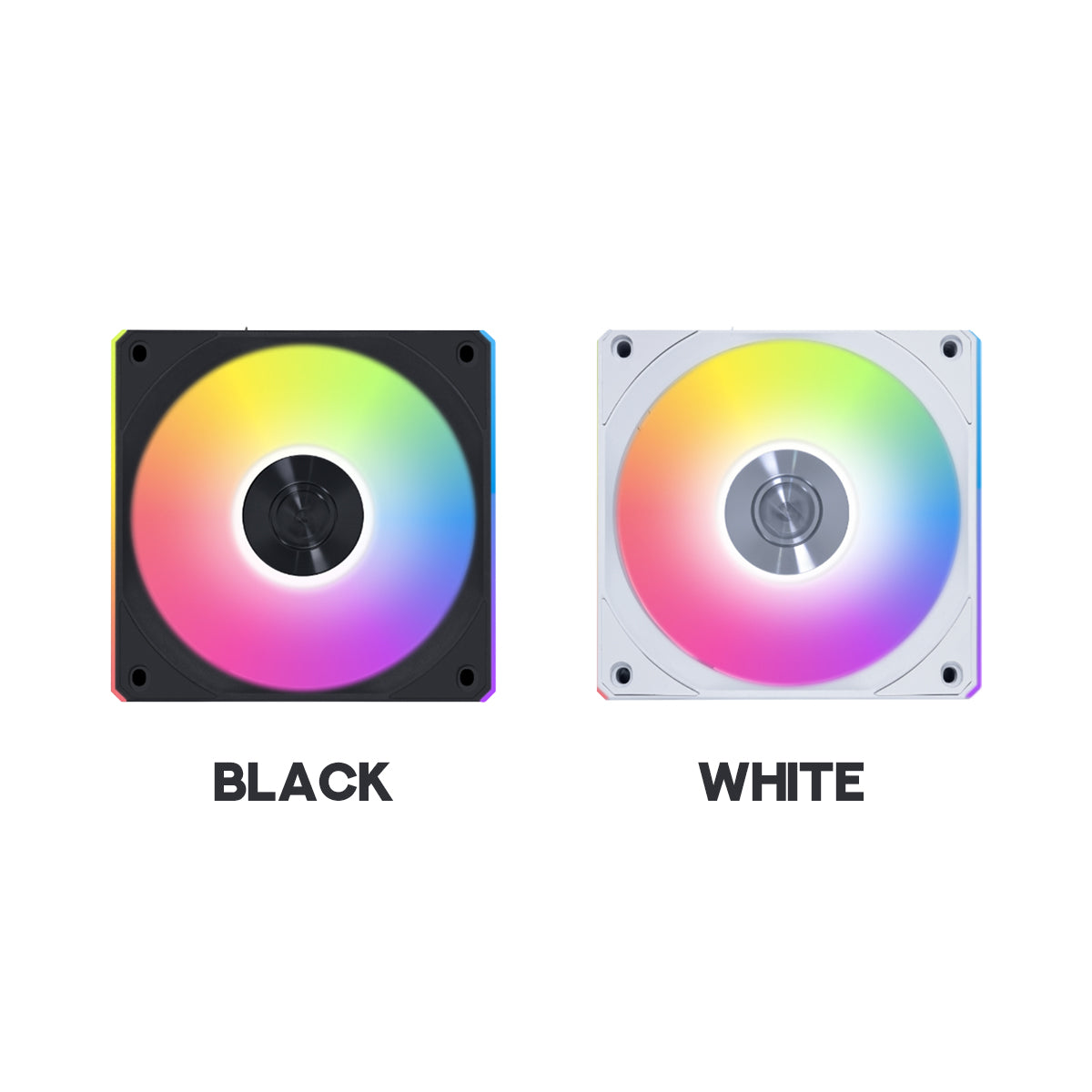 Lian Li Uni Fan Wireless 120mm ARGB Fan - Single Pack (Black, White)