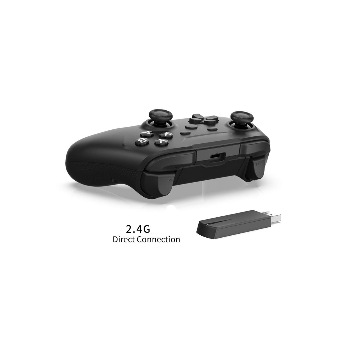 Dobe Wireless Controller for Steam Deck/ Switch/ PC (Black) (TYX-1618A)