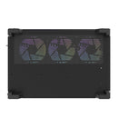 Darkflash C285P Tempered Glass Side Panel Dual Chamber ATX PC Case (Black)