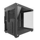Darkflash C285P Tempered Glass Side Panel Dual Chamber ATX PC Case (Black)