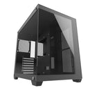 Darkflash C285P Tempered Glass Side Panel Dual Chamber ATX PC Case (Black)