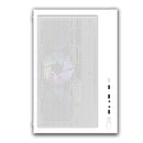 Darkflash C285P Tempered Glass Side Panel Dual Chamber ATX PC Case (White)