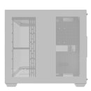 Darkflash C285P Tempered Glass Side Panel Dual Chamber ATX PC Case (White)