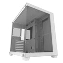 Darkflash C285P Tempered Glass Side Panel Dual Chamber ATX PC Case (White)