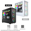 Montech X5M mATX Mid-Tower Carbon Fiber Print TG Side Panel & Mesh Front PC Case | DataBlitz