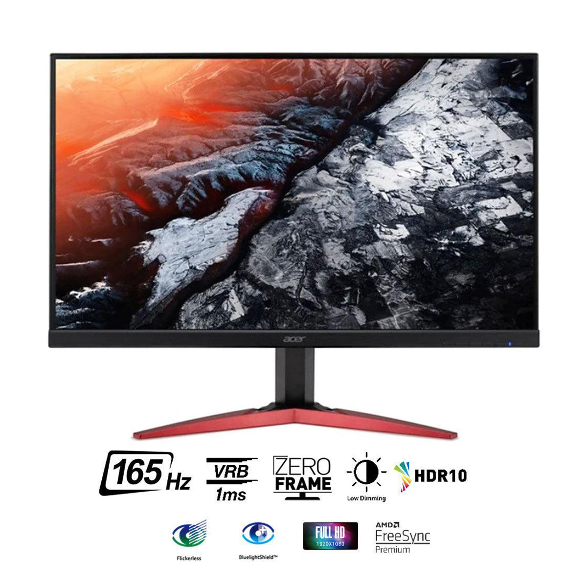 Acer KG251Q SBMIIPX 24.5" 165Hz FHD Gaming Monitor