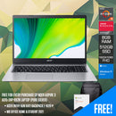 Acer Aspire 3 A315-24P-R9ZN Laptop (Pure Silver) | 15.6" FHD (1920x1080) | Ryzen 5 7520U | 8GB RAM | 512GB SSD | AMD Radeon Graphics | Windows 11 Home | MS Office Home & Student 2021 | Acer Entry Run Rate Backpack E-1620-P