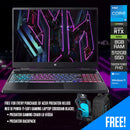 Acer Predator Helios Neo 16 PHN16-71-59F1 Gaming Laptop (Obsidian Black) | 16” FHD (1920x1080) 165Hz | i5 13500HX | 8GB RAM | 512GB SSD | RTX 4050 | Windows 11 Home | Predator Backpack | Predator Gaming Chair LK-8103A