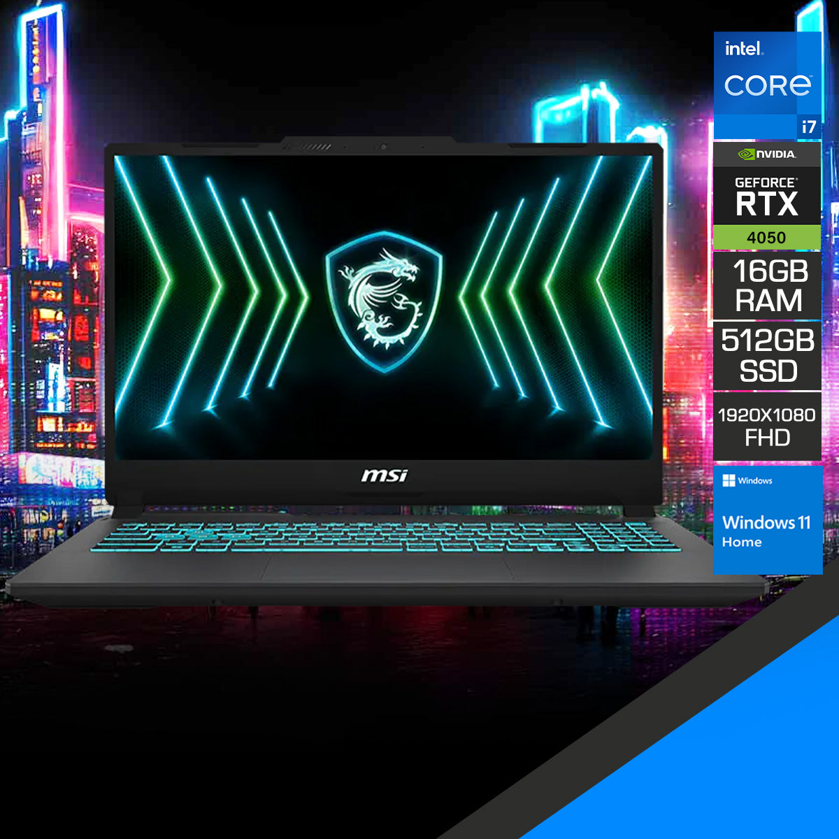 MSI Cyborg 15 Black Edition A13VE-2446PHNN Gaming Laptop (Black)