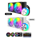 DarkFlash AquaGlow DG240 ARGB AIO 240mm Liquid CPU Cooler