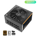DarkFlash GS 550M 550W 80+ Bronze PCIe 5.1 Ready Full Modular Power Supply