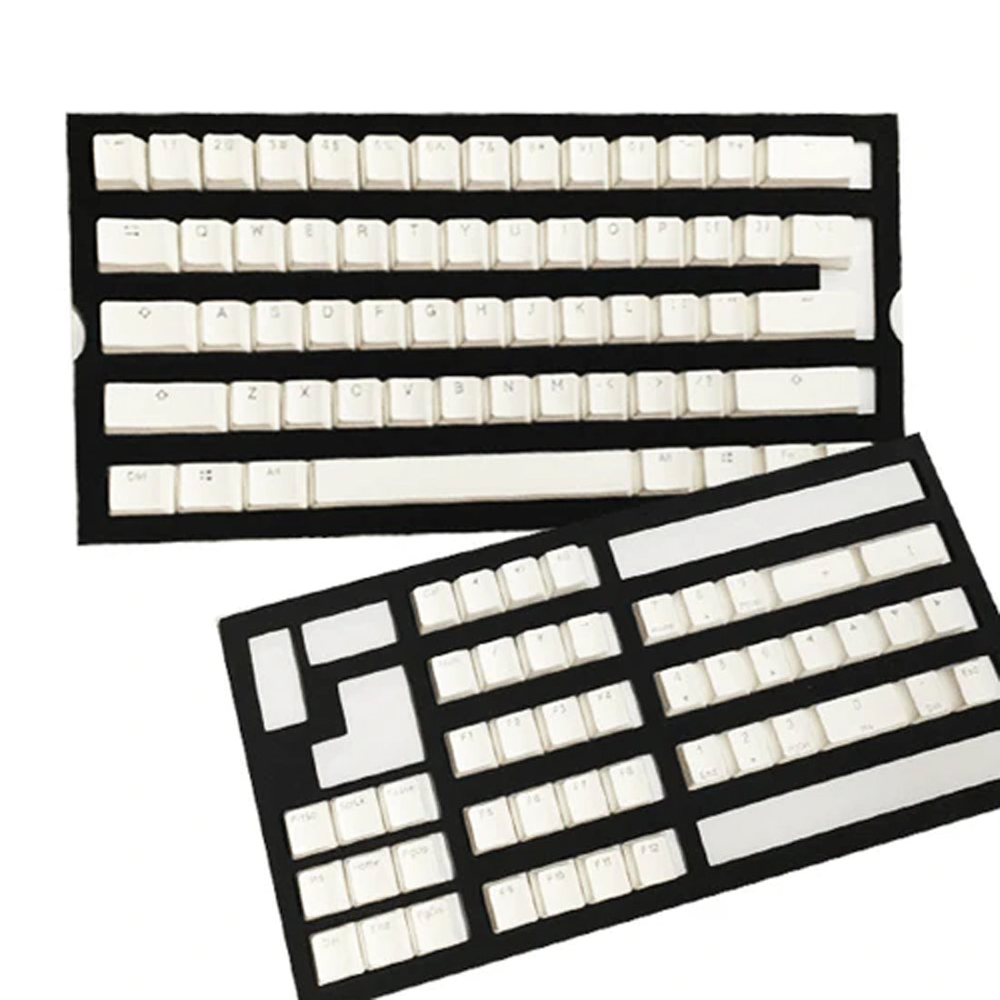 Ducky 108-Key PBT Seamless Doubleshot White Backlit Keycap Set (DKSA108-USPDWNNO2)