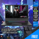 Gigabyte Aorus 15 BKF-73PH583SH Gaming Laptop (Black) | 15.6" FHD 1920 x 1080 360Hz | i7 13700H | RTX 4060 | 8GB DDR5 | 512GB SSD | Windows 11 Home | Gigabyte Aorus G2 Backpack (Black)