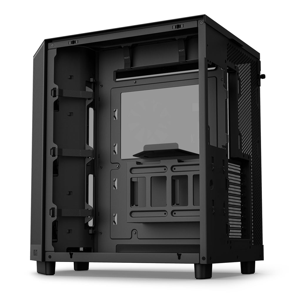 NZXT H6 Flow TG Compact Dual-Chamber ATX Mid-Tower Airflow Case