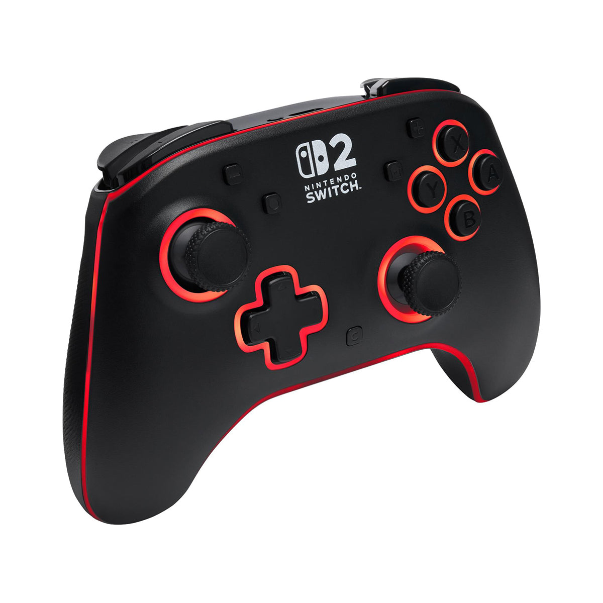 PowerA Advantage Wireless Controller for Nintendo Switch 2 with Lumectra - Black (NSGP0632-01C)