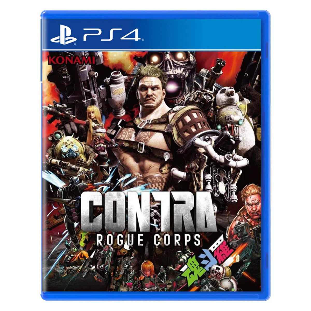 PS4 Contra Rogue Corps Reg.3 (Chi/Eng/Jap)