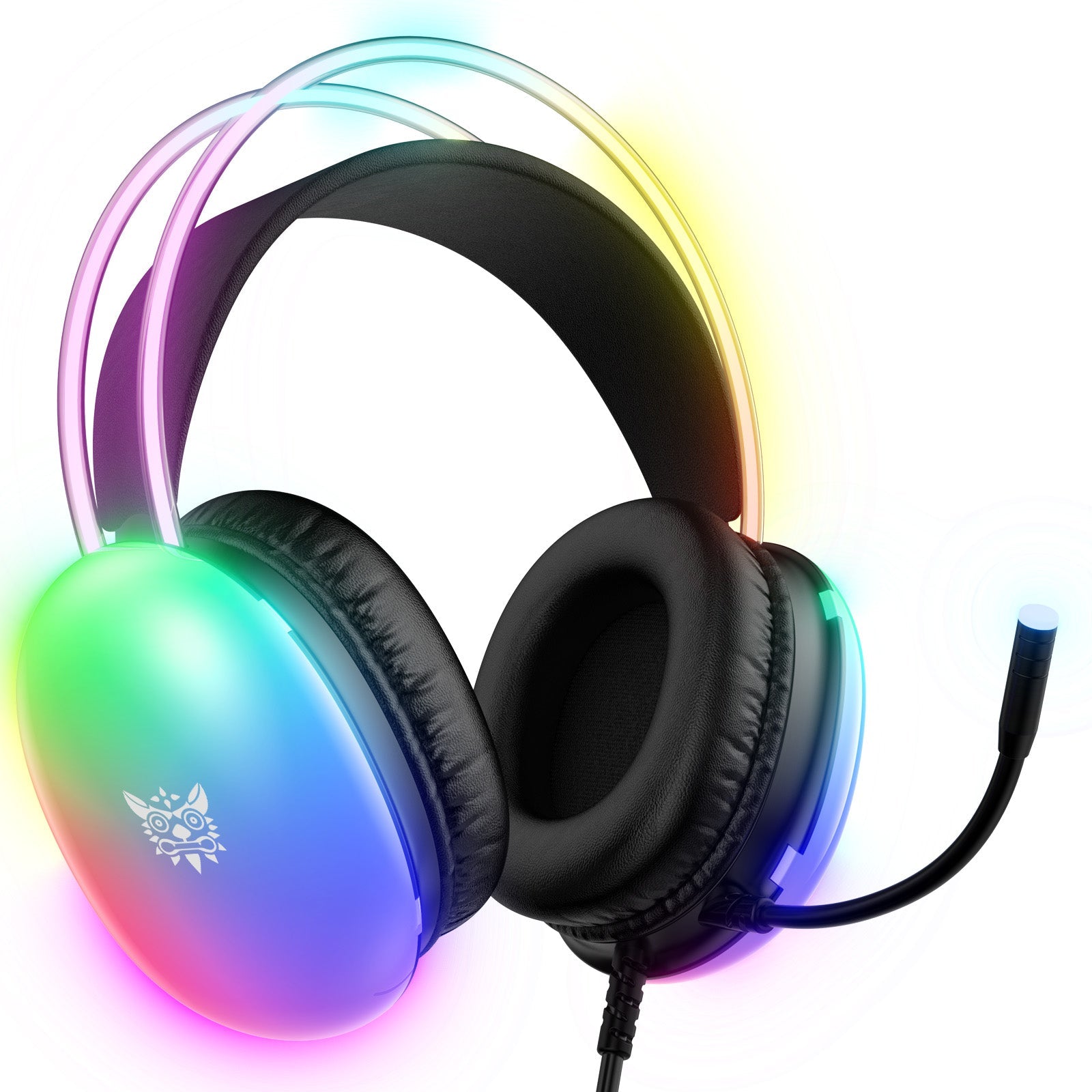 Onikuma X25 RGB Professional Gaming Headset with Noise Cancellation Microphone - DataBlitz